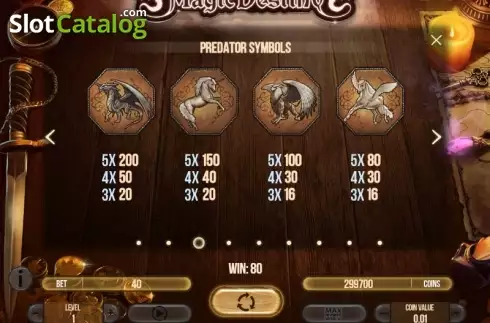 Οθόνη7. Magic Destiny Κουλοχέρης
