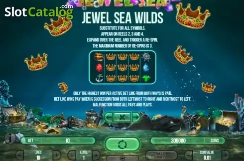 Οθόνη6. Jewel Sea Κουλοχέρης