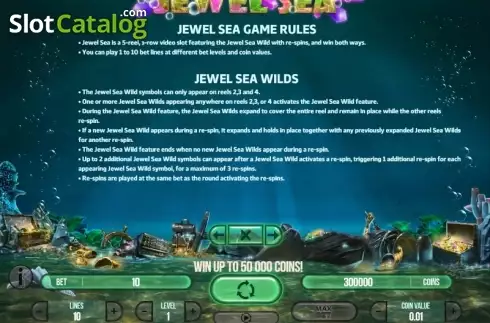 Οθόνη7. Jewel Sea Κουλοχέρης