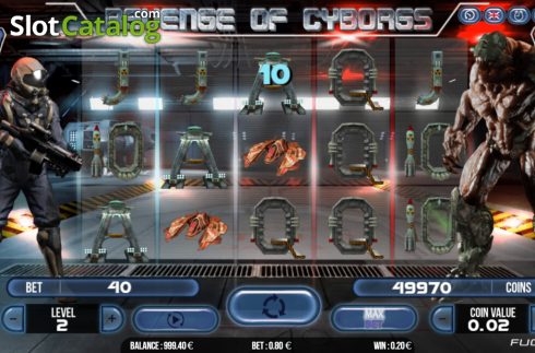 Οθόνη6. Revenge of Cyborgs Κουλοχέρης 