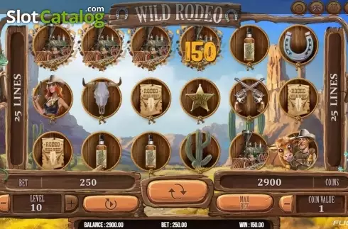 Οθόνη3. Wild Rodeo (Fugaso) Κουλοχέρης