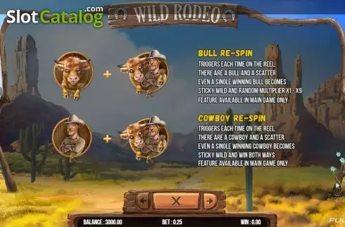 Οθόνη4. Wild Rodeo (Fugaso) Κουλοχέρης