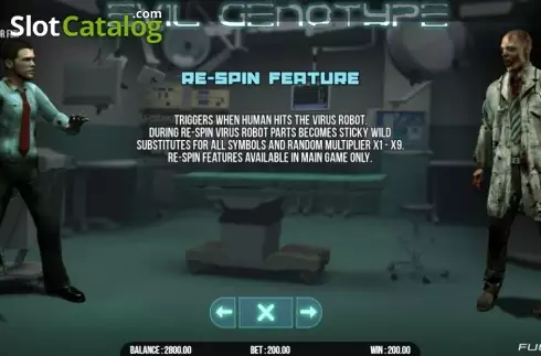 Οθόνη5. Evil Genotype Κουλοχέρης