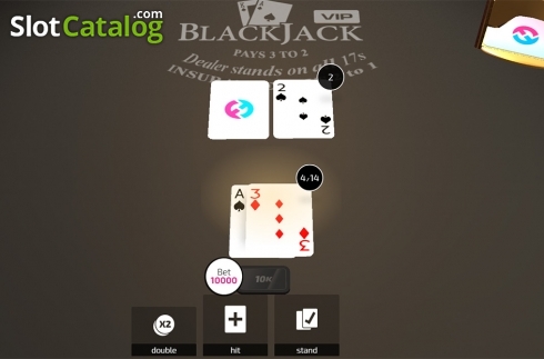 Οθόνη3. Blackjack VIP (FunFair) Κουλοχέρης 
