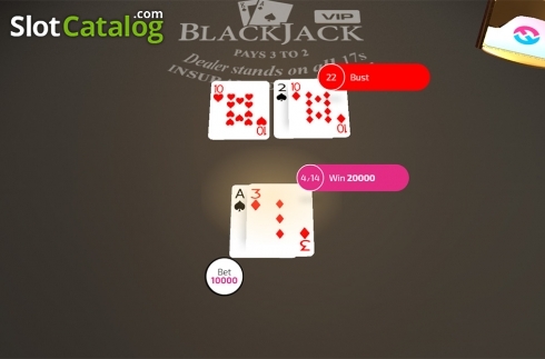 Οθόνη4. Blackjack VIP (FunFair) Κουλοχέρης 