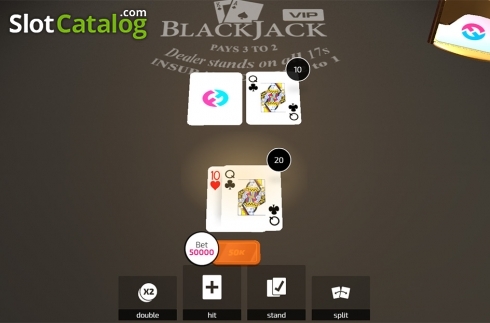 Οθόνη5. Blackjack VIP (FunFair) Κουλοχέρης 
