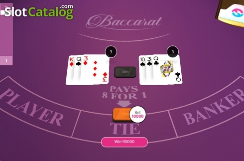 Οθόνη3. Baccarat (FunFair) Κουλοχέρης