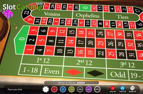 Οθόνη2. European Roulette (FunFuir) Κουλοχέρης