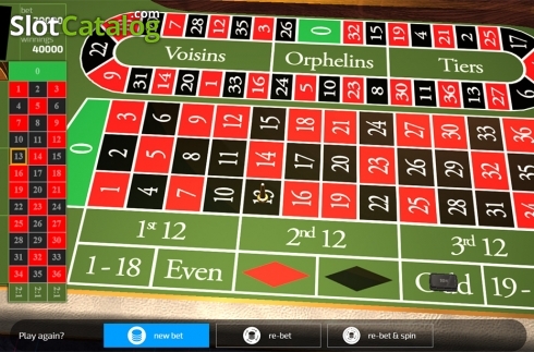 Οθόνη5. European Roulette (FunFuir) Κουλοχέρης