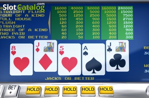 Οθόνη4. Video Poker (FunFair) Κουλοχέρης