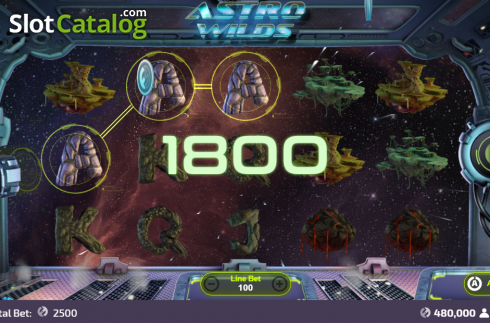 Οθόνη4. Astro Wilds Κουλοχέρης