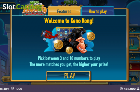 Οθόνη6. Keno Kong Κουλοχέρης