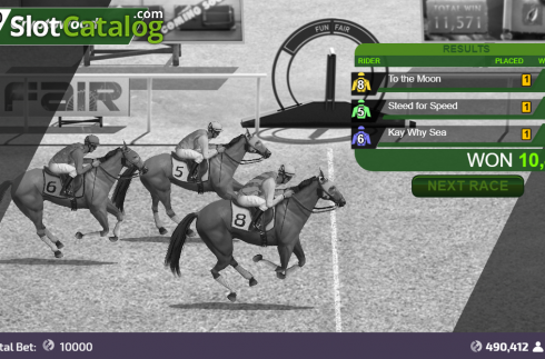 Οθόνη3. Raceday Horses Κουλοχέρης