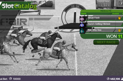 Οθόνη4. Raceday Horses Κουλοχέρης