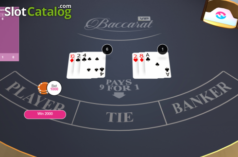 Οθόνη3. Baccarat VIP (FunFair) Κουλοχέρης
