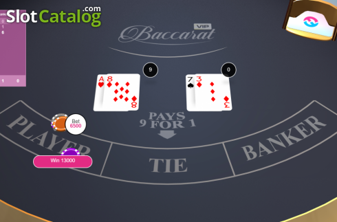 Οθόνη4. Baccarat VIP (FunFair) Κουλοχέρης
