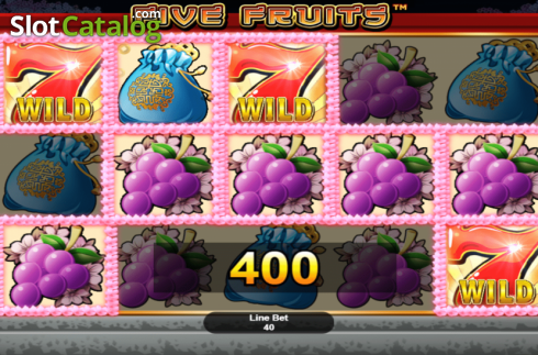 Οθόνη5. Five Fruits Κουλοχέρης
