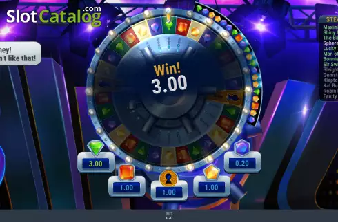 Οθόνη4. Wheel of Steal Κουλοχέρης