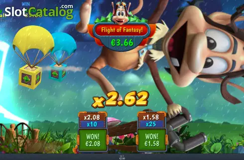 Οθόνη7. Hugo Up and Away (FunFair) Κουλοχέρης
