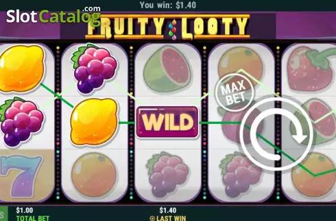 Οθόνη4. Fruity Looty Κουλοχέρης