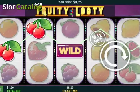 Οθόνη3. Fruity Looty Κουλοχέρης