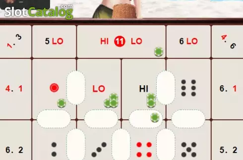 Οθόνη2. Thai HiLo (Funky Games) Κουλοχέρης