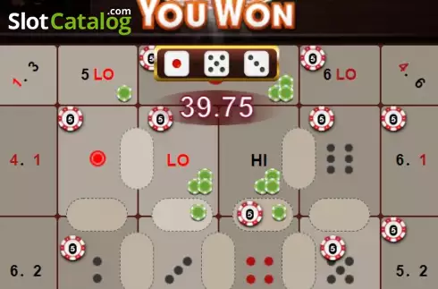 Οθόνη6. Thai HiLo (Funky Games) Κουλοχέρης