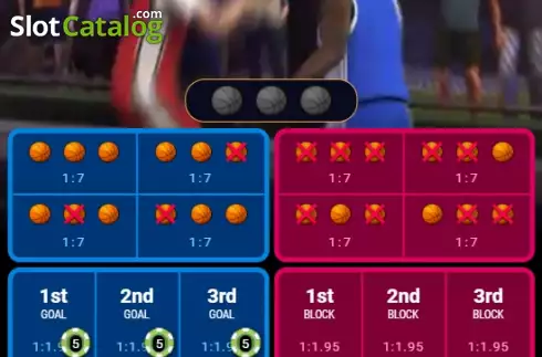 Οθόνη3. Basketball Strike Κουλοχέρης