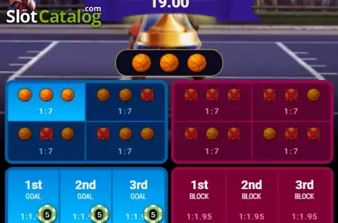 Οθόνη5. Basketball Strike Κουλοχέρης
