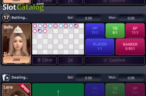 Οθόνη2. Baccarat Babes Κουλοχέρης