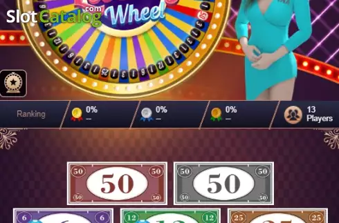 Οθόνη3. Lucky Wheel (Funky Games) Κουλοχέρης