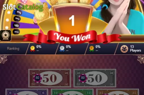 Οθόνη7. Lucky Wheel (Funky Games) Κουλοχέρης
