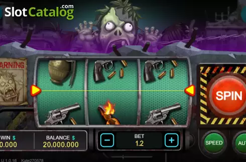 Οθόνη2. Zombie Killer Κουλοχέρης