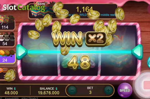 Οθόνη4. Pinata (Funky Games) Κουλοχέρης