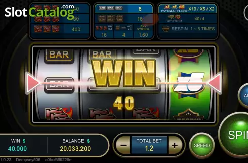 Οθόνη4. 777 Blazing Κουλοχέρης 
