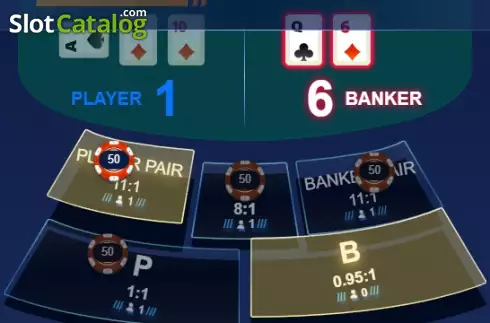 Οθόνη7. Virtual Baccarat Κουλοχέρης