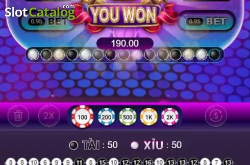 Οθόνη4. Tai Xiu (Funky Games) Κουλοχέρης