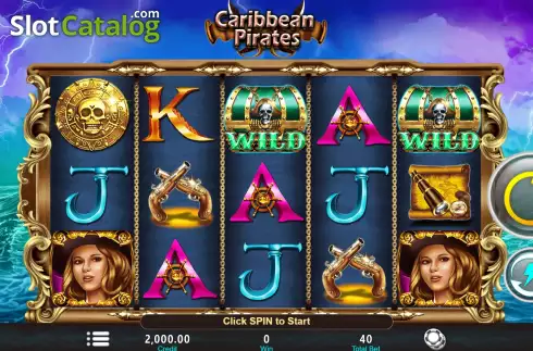 Οθόνη2. Caribbean Pirates Κουλοχέρης