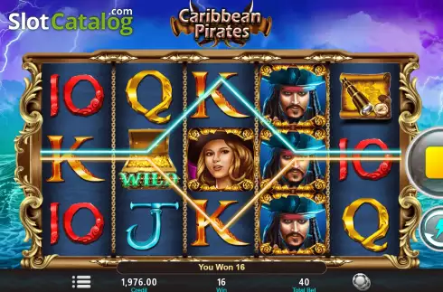 Οθόνη4. Caribbean Pirates Κουλοχέρης
