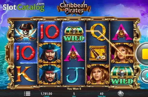 Οθόνη3. Caribbean Pirates Κουλοχέρης