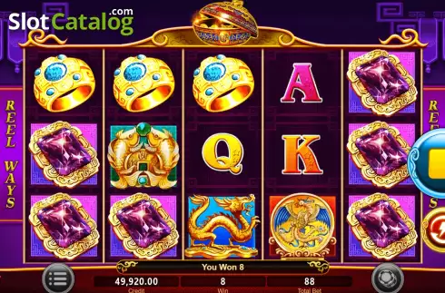 Οθόνη3. Diamond Eternity (Funky Games) Κουλοχέρης