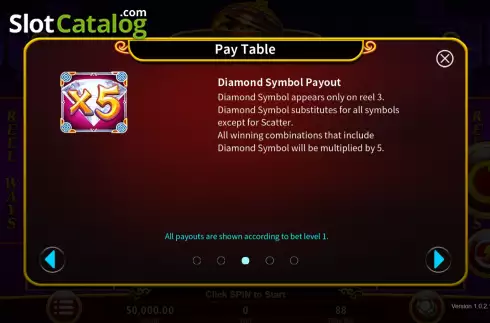 Οθόνη7. Diamond Eternity (Funky Games) Κουλοχέρης