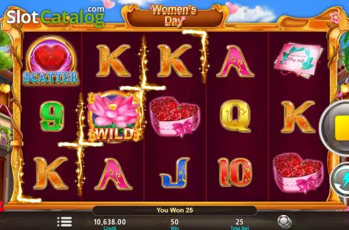 Οθόνη3. Women's Day (Funky Games) Κουλοχέρης