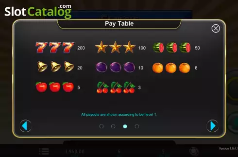 Οθόνη8. Classic Fruit (Funky Games) Κουλοχέρης 