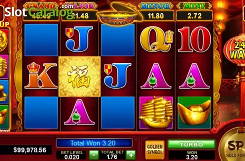 Οθόνη3. Golden Dynasty (Funky Games) Κουλοχέρης