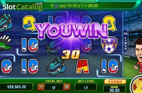 Οθόνη4. Football Champion Κουλοχέρης 