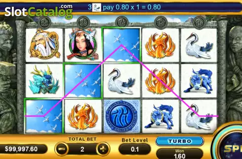 Οθόνη3. Thunder Feng Shen Κουλοχέρης