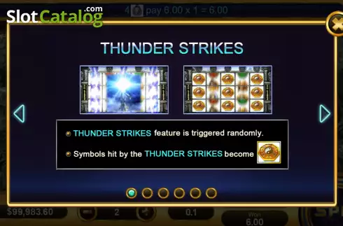 Οθόνη7. Thunder Feng Shen Κουλοχέρης