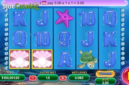 Οθόνη3. Great Blue (Funky Games) Κουλοχέρης
