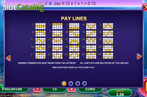 Οθόνη6. Great Blue (Funky Games) Κουλοχέρης